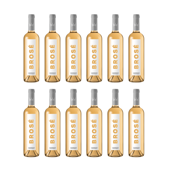 Brosé Grandeur Provence x12-Wine- Buy Rosé Wine Online UK -Brosé Wine