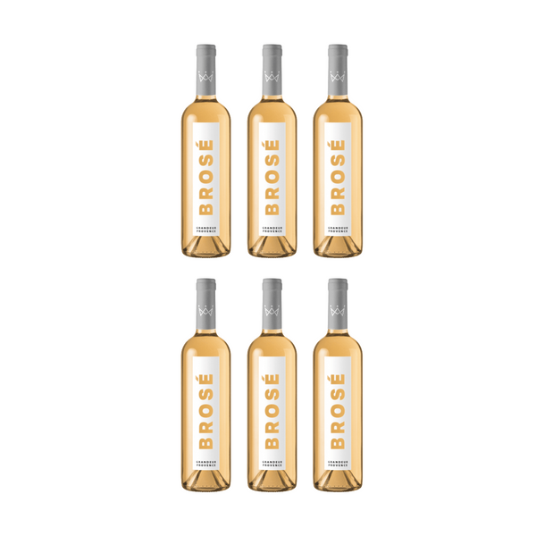 Brosé Grandeur Provence x6-Wine- Buy Rosé Wine Online UK -Brosé Wine